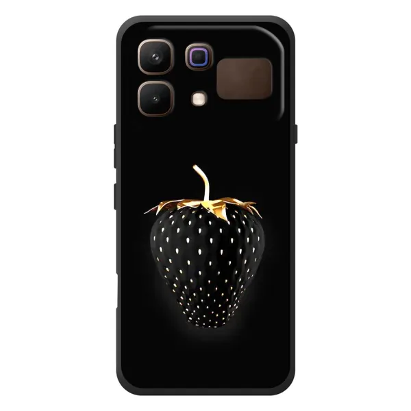Чехол с рисунком «Чёрная клубника» для Infinix Note 60 Чехол с рисунком «Чёрная клубника» для Infinix Note 60