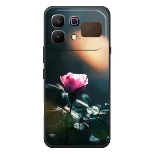 Чехлы с принтом Розочки для Infinix Note 60 (Цветок ночной)