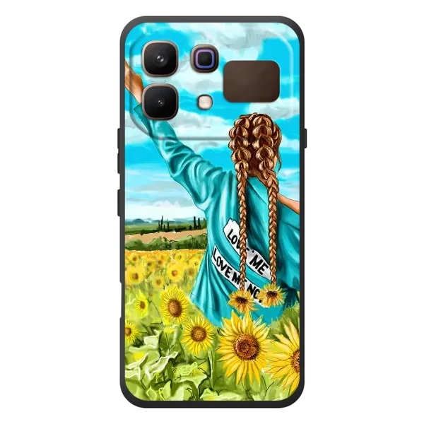 Чехол с рисунком «Девушка на поле» для Infinix Note 60 Чехол с рисунком «Девушка на поле» для Infinix Note 60