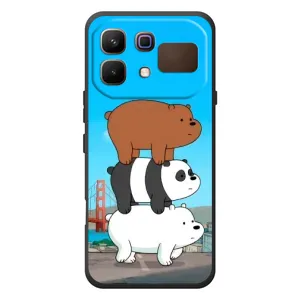 Чехлы с Пандами на Infinix Note 60 (Друзья)