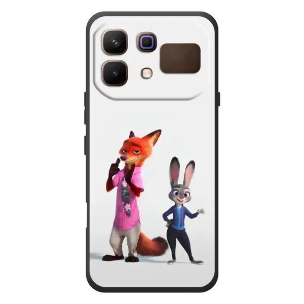 Чехол с рисунком «Джуди и Ник» для Infinix Note 60 Чехол с рисунком «Джуди и Ник» для Infinix Note 60