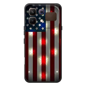 Чехол Флаг USA для Infinix Note 60 (Флаг США 2)
