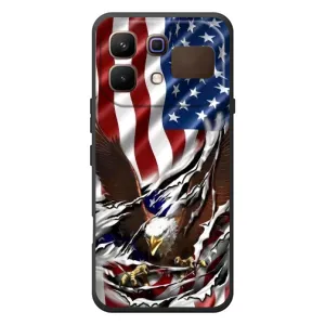 Чехол Флаг USA для Infinix Note 60 (Флаг USA)