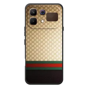 Чехлы Бренд GUCCI для Infinix Note 60 (Фон Гуччи)