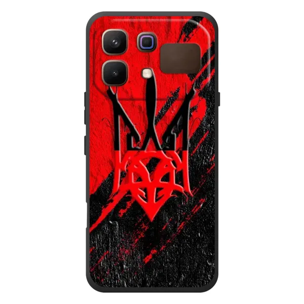 Чехол с рисунком «Герб в цвете УПА» для Infinix Note 60 Чехол с рисунком «Герб в цвете УПА» для Infinix Note 60