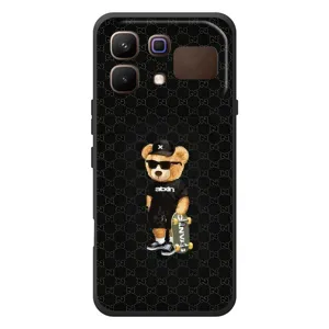 Чехлы Мишка Тедди для Инфиникс Ноте 60 (GUCCI Teddy)