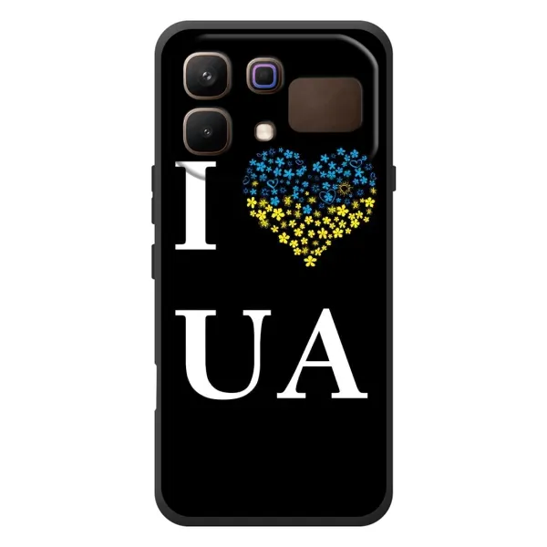 Чехол с рисунком «I Love UA» для Infinix Note 60 Чехол с рисунком «I Love UA» для Infinix Note 60