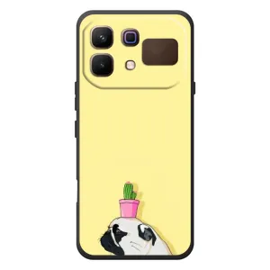 Бампер для Infinix Note 60 з картинкою "Песики" (Кактус на голові)