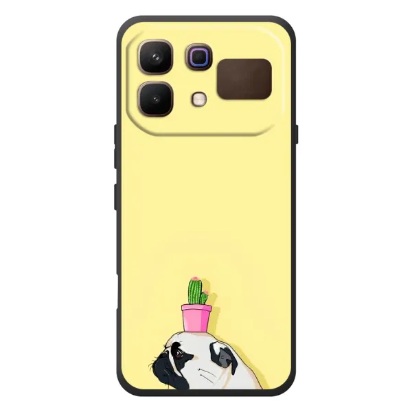 Чехол с рисунком «Кактус на голове» для Infinix Note 60 Чехол с рисунком «Кактус на голове» для Infinix Note 60
