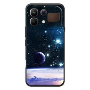 Чехол (ТПУ) с планетами на Infinix Note 60 (Космический вид)