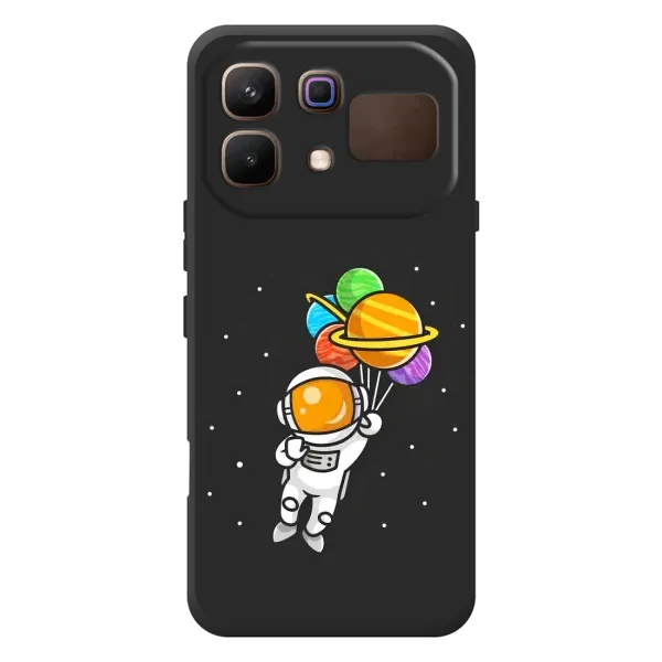 Чехол с рисунком «Космонавт с шариками» для Infinix Note 60 Чехол с рисунком «Космонавт с шариками» для Infinix Note 60