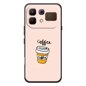 Чехол с изображением вкусной еды для Infinix Note 60 (Кружка кофе)