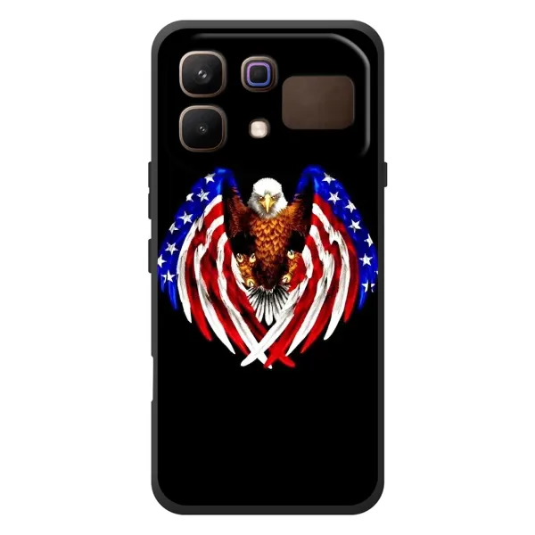 Чехол с рисунком «Крылья США» для Infinix Note 60 Чехол с рисунком «Крылья США» для Infinix Note 60