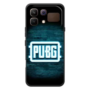 Чехол (TPU) с картинкой "Лого Пабг" на Инфиникс Ноте 60 (Лого PUBG)