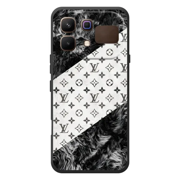 Чехол с рисунком «LV на белом» для Infinix Note 60 Чехол с рисунком «LV на белом» для Infinix Note 60