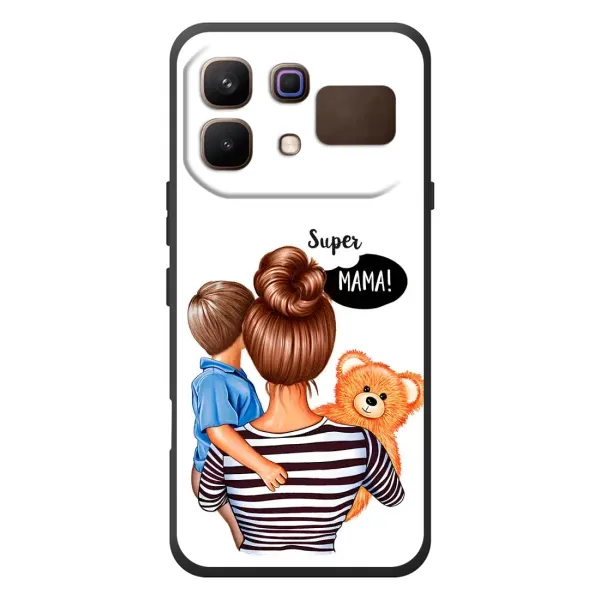 Чехол с рисунком «Мама и сын» для Infinix Note 60