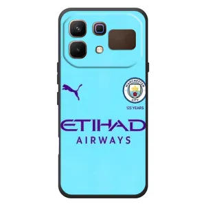 Силиконовые Чехлы принт Футбол на Infinix Note 60 (Man City)