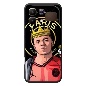 Чохол (TPU) з Футболістом на Infinix Note 60 (Mbappe King)