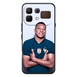 Чехол (TPU) с Футболистом на Infinix Note 60 (Мбаппешичка)