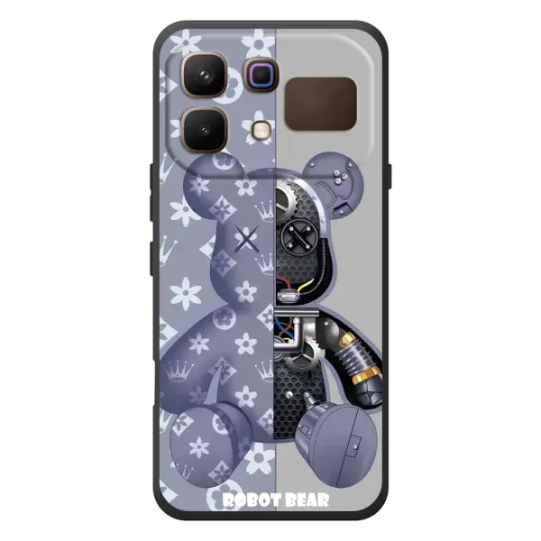 Чехол с рисунком «Медведь Louis Vuitton» для Infinix Note 60