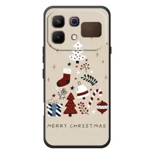 Чехол Санта Клаус для Infinix Note 60 (Merry Christmas)