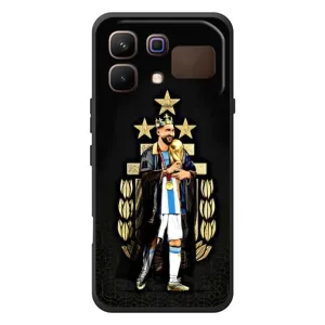 Чехлы Лео Месси Аргентина для Infinix Note 60 (Месси король)