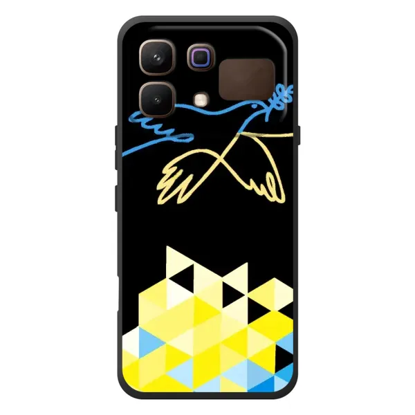 Чехол с рисунком «Мир для Украины» для Infinix Note 60 Чехол с рисунком «Мир для Украины» для Infinix Note 60
