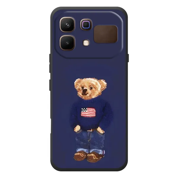 Чехол с рисунком «Мишка USA» для Infinix Note 60