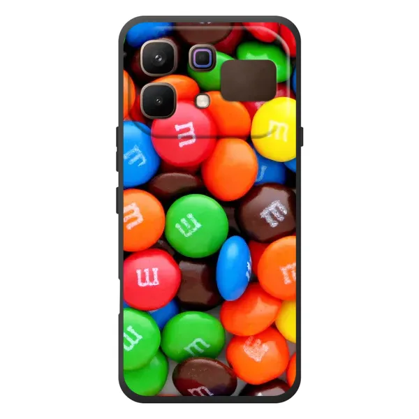 Чехол с рисунком «Разноцветные M&M'S» для Infinix Note 60 Чехол с рисунком «Разноцветные M&M'S» для Infinix Note 60