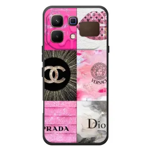 Чохол (Dior, Prada, YSL, Chanel) для Infinix Note 60 (Модніца)