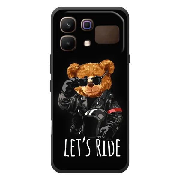 Чехол с рисунком «Модный Мишка» для Infinix Note 60