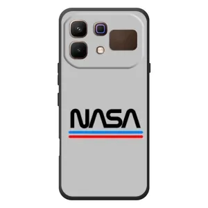Силиконовый бампер с принтом "Наса" на Infinix Note 60 (Наса)