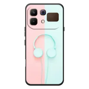 Девчачий Чехол для Infinix Note 60 (Наушники)