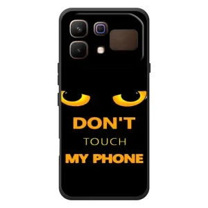 Чехол с Прикольным принтом на Infinix Note 60 (Не трогай мой телефон)