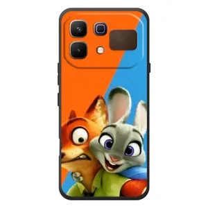 Чехлы ЗВЕРОПОЛИС для Infinix Note 60 (Ник и Хопс)