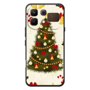 Чехол Новогодняя Елка на Infinix Note 60 (Новогодний принт)