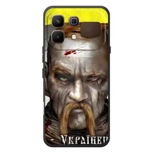 Чехол с картинкой (Патриотический КОЗАК) на Infinix Note 60 (Одноглазый Козак)