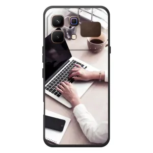 Силиконовый бампер (Работники) на Infinix Note 60 (Офисный работник)