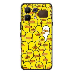 Силіконовий бампер з картинкою звірів для Infinix Note 60 (Особливий)