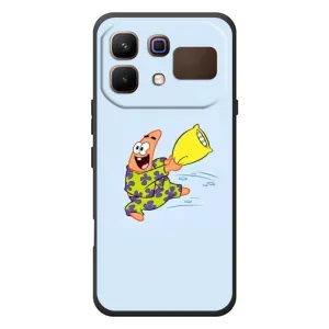 Чехлы с Патриком на Infinix Note 60 (Патрик с подушкой)