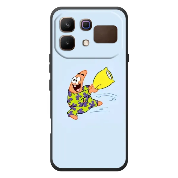 Чехол с рисунком «Патрик с подушкой» для Infinix Note 60 Чехол с рисунком «Патрик с подушкой» для Infinix Note 60