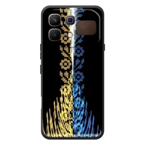 Силиконовый Чехол на Infinix Note 60 (Патриотическая вышиванка)