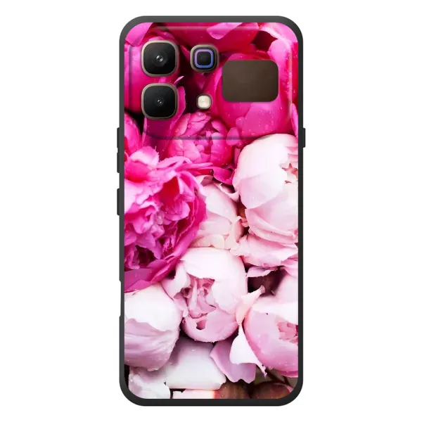 Чехол с рисунком «Пионы» для Infinix Note 60 Чехол с рисунком «Пионы» для Infinix Note 60