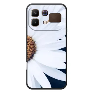 Чохол з ромашками на Infinix Note 60 (Пів ромашки)
