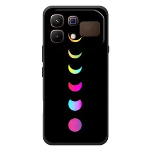 Чехол (ТПУ) с планетами на Infinix Note 60 (Полнолуние)