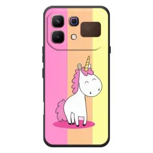 Чехол Unicorn на Infinix Note 60 (Радужный Единорог)
