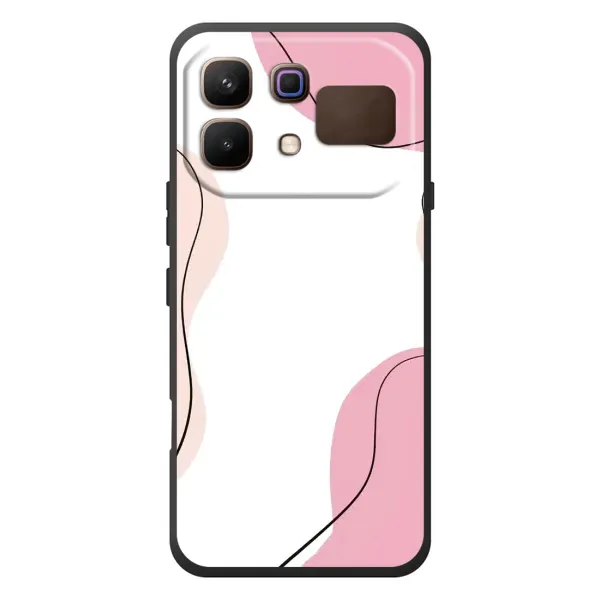 Чехол с рисунком «Розовый фон» для Infinix Note 60 Чехол с рисунком «Розовый фон» для Infinix Note 60