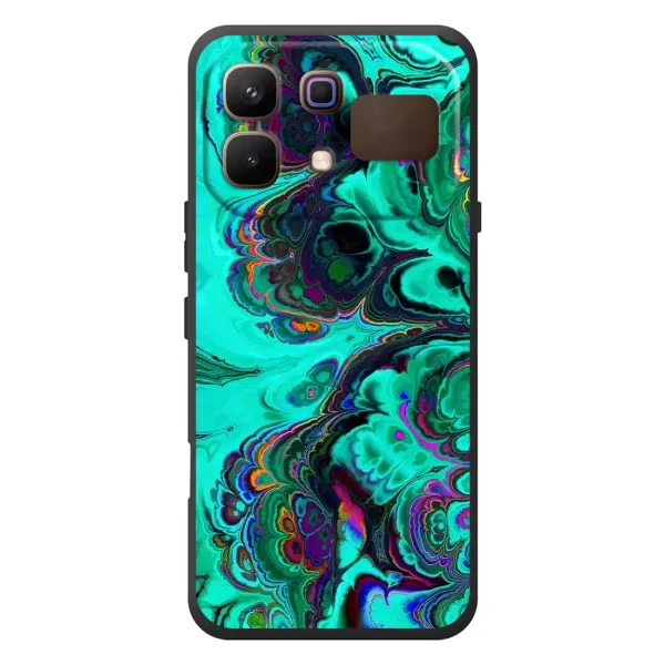 Чехол с рисунком «Салатный мрамор» для Infinix Note 60 Чехол с рисунком «Салатный мрамор» для Infinix Note 60