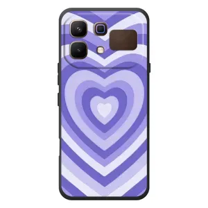 Чохли з тематикою "Маленькі Сердчеки" на Infinix Note 60 (Серце фіолет)