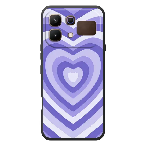 Чехол с рисунком «Сердце фиолет» для Infinix Note 60 Чехол с рисунком «Сердце фиолет» для Infinix Note 60